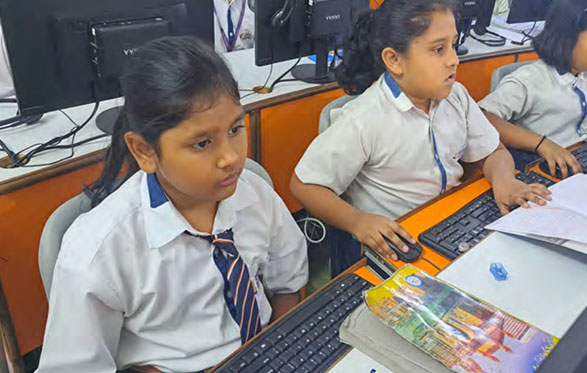 Science and computer labs - CBSE school in Prayagraj